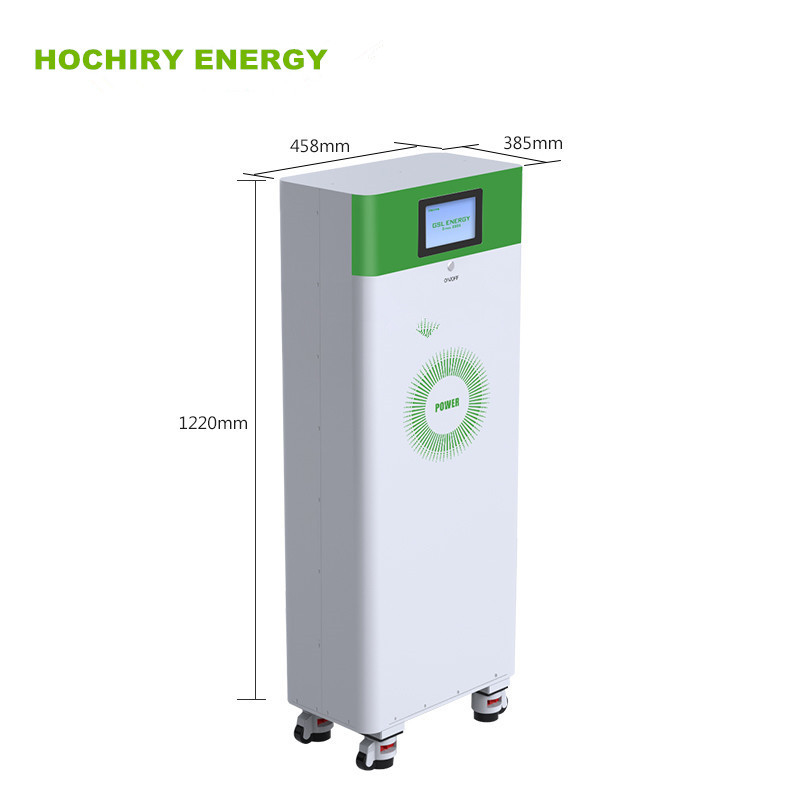 Fora da vida de ciclo 48V do armário 6500 da bateria de lítio do sistema solar da casa da grade 400Ah 20Kwh