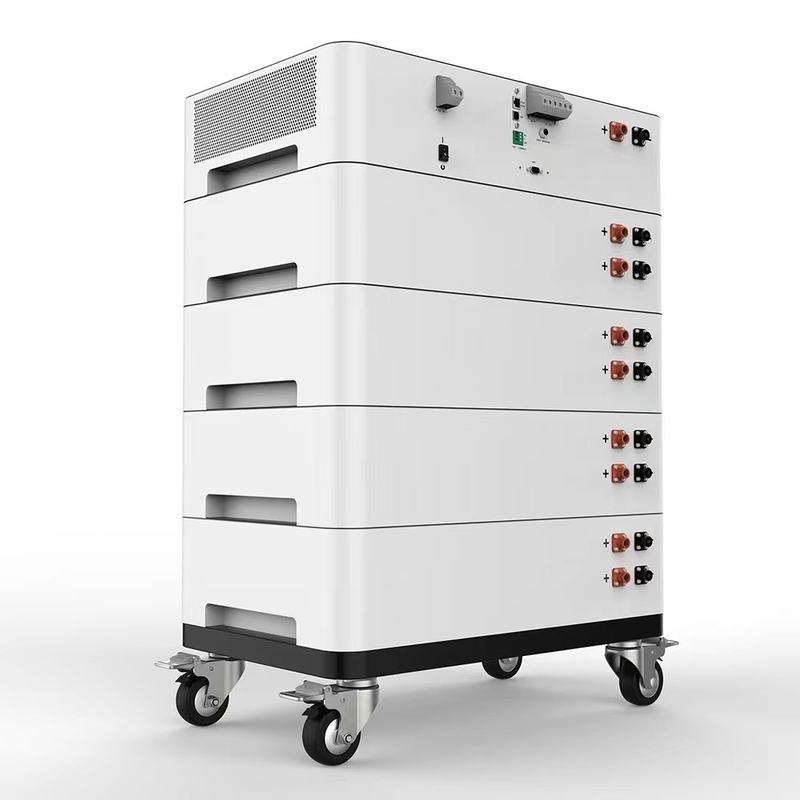 Sistema de Armazenamento de Energia Solar Empilhável Modular Growatt 51.2v 10kwh 20kwh 30kwh 50kwh Lifepo4