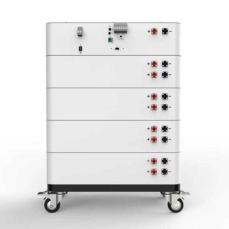 Sistema de Armazenamento de Energia Solar Empilhável Modular Growatt 51.2v 10kwh 20kwh 30kwh 50kwh Lifepo4