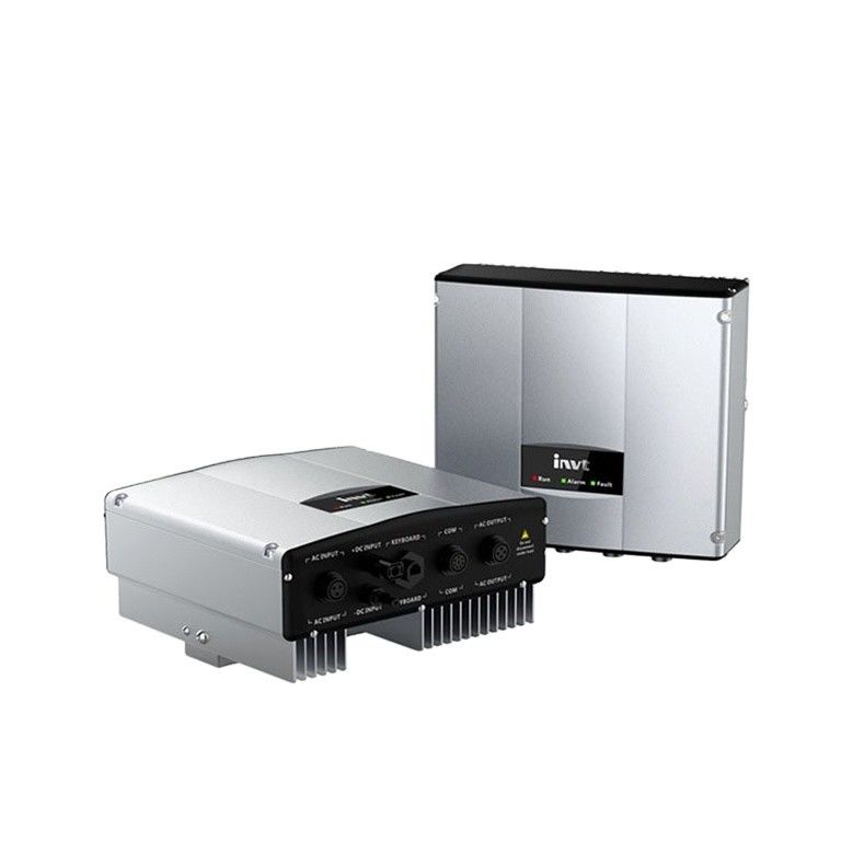 Na grade Smart amarre o inversor solar 50HZ 5KW 230VAC do picovolt com escala larga da tensão