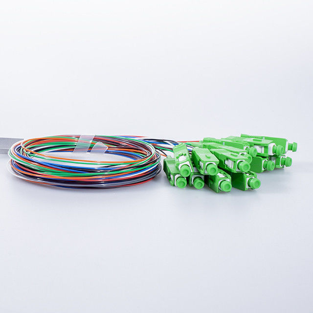 Tubo de aço ótico Mini Type do divisor 0.9mm do PLC da fibra ótica de PSM 1X16