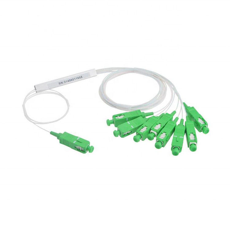 Tubo de aço ótico Mini Type do divisor 0.9mm do PLC da fibra ótica de PSM 1X16