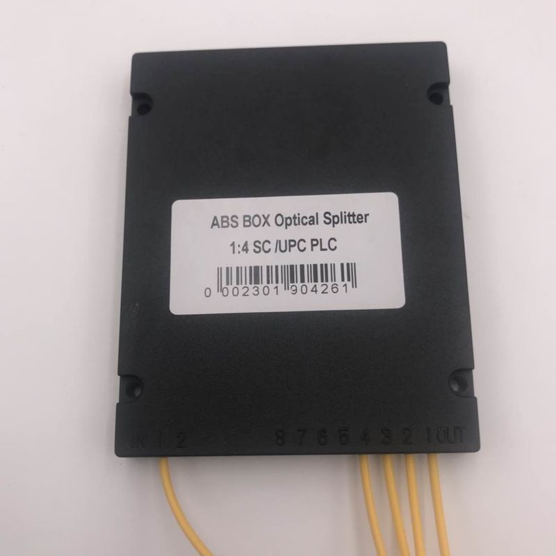 Perda de inserção do ponto baixo do divisor 1 * 4 do PLC da fibra ótica de EPON GPON com conector