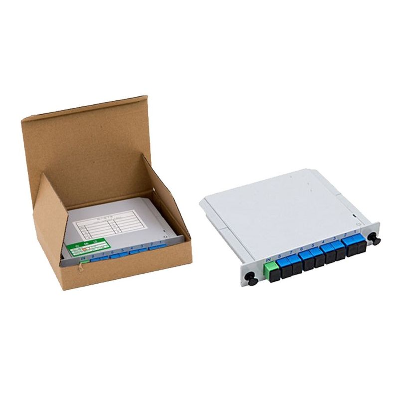 O comprimento do único modo do RUÍDO 1X16-PLC do divisor 1x16 do PLC da fibra ótica de SC/APC personalizou