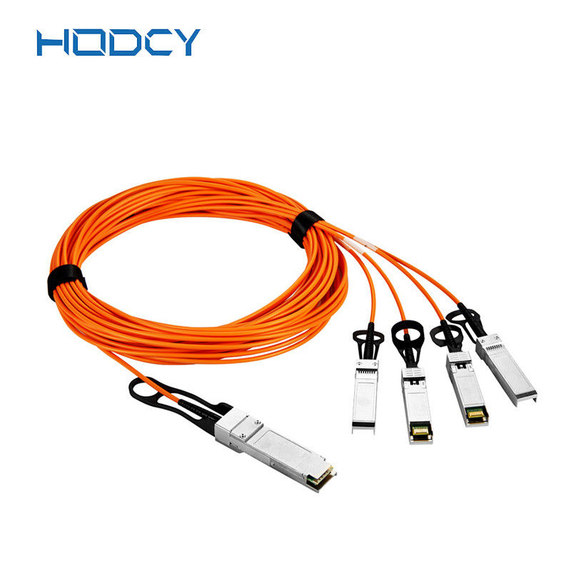 MPO ao cabo de remendo 12F da fibra ótica de MPO LSZH OM3 1260 - comprimento de onda 1650nm