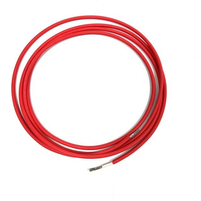 Único cabo solar 100m da isolação 6mm2 do núcleo XLPE cabo 10 Calibre de diâmetro de fios picovolt