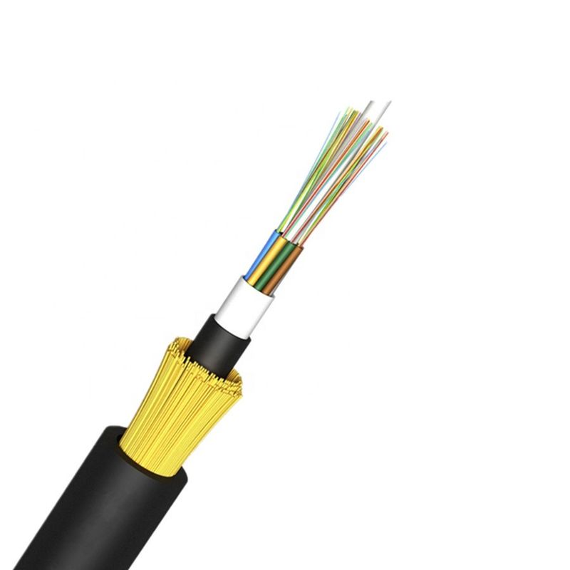 aéreo exterior do único modo de 2km ADSS todo o autossuficiente cabo de fibra ótica dielétrico