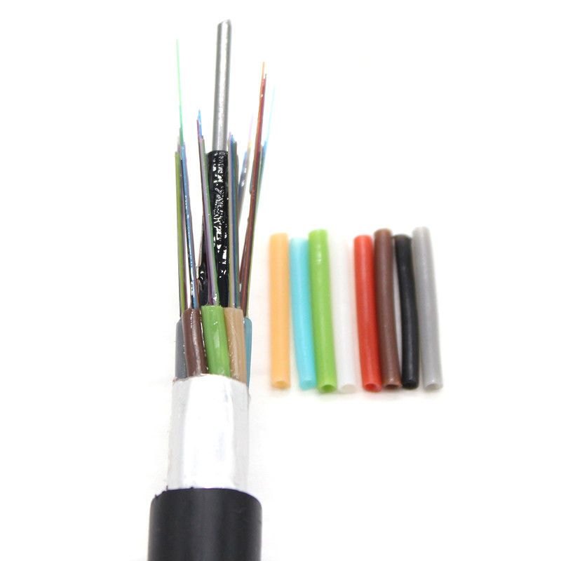 Cabo de fibra ótica exterior Jelly Gel Waterproof Filling Metallic G652D G657A1 G675A2 de GYTA