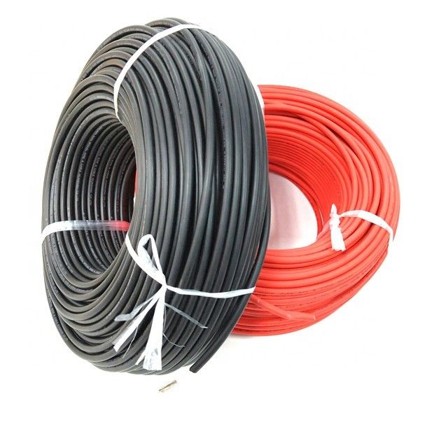 o único núcleo do cabo 10mm2 solar estanhou o condutor que de cobre XLPE isolou o PVC revestiu o cabo