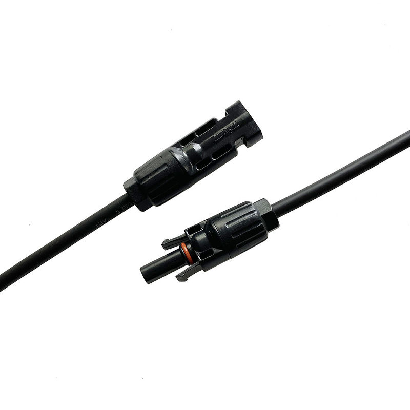 Conector solar 2,5 do picovolt do ramo de Y à resistência da luz solar 6mm2 antienvelhecimento
