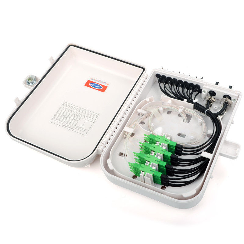 8 12 16 caixa terminal ótica de rede da caixa de distribuição 1.2kg da fibra ótica do núcleo