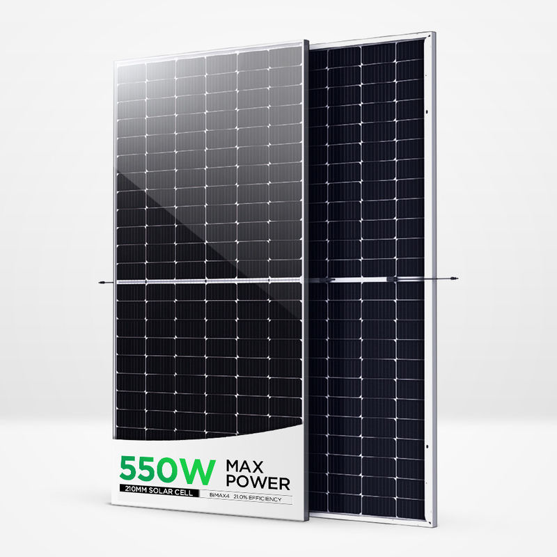 A metade solar do watt 460w do painel 450 do picovolt da casa cortou os módulos solares com 144 pilhas