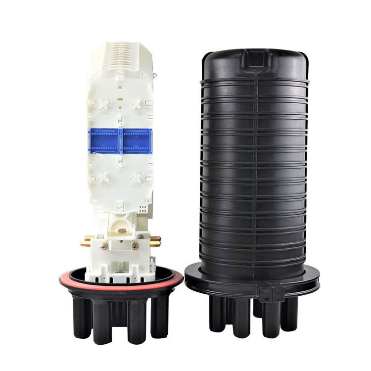 Tipo vertical da abóbada do fechamento IP68 da tala da fibra ótica de FTTH FTTX