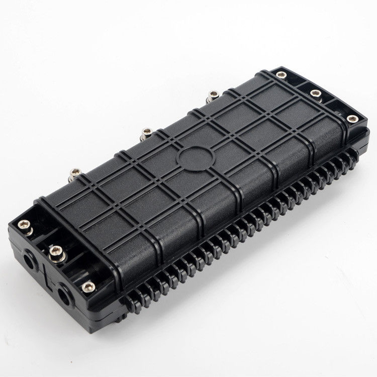 3 em 3 para fora da tala Tray Enclosure da fibra de Inline 48 núcleos, caixa comum 1.5kg da fibra ótica horizontal