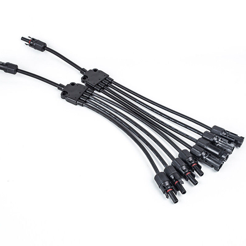 IP68 solar do conector de ramo 1 a 4 de MC4 Y para a produção de eletricidade
