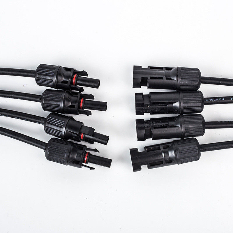 IP68 solar do conector de ramo 1 a 4 de MC4 Y para a produção de eletricidade