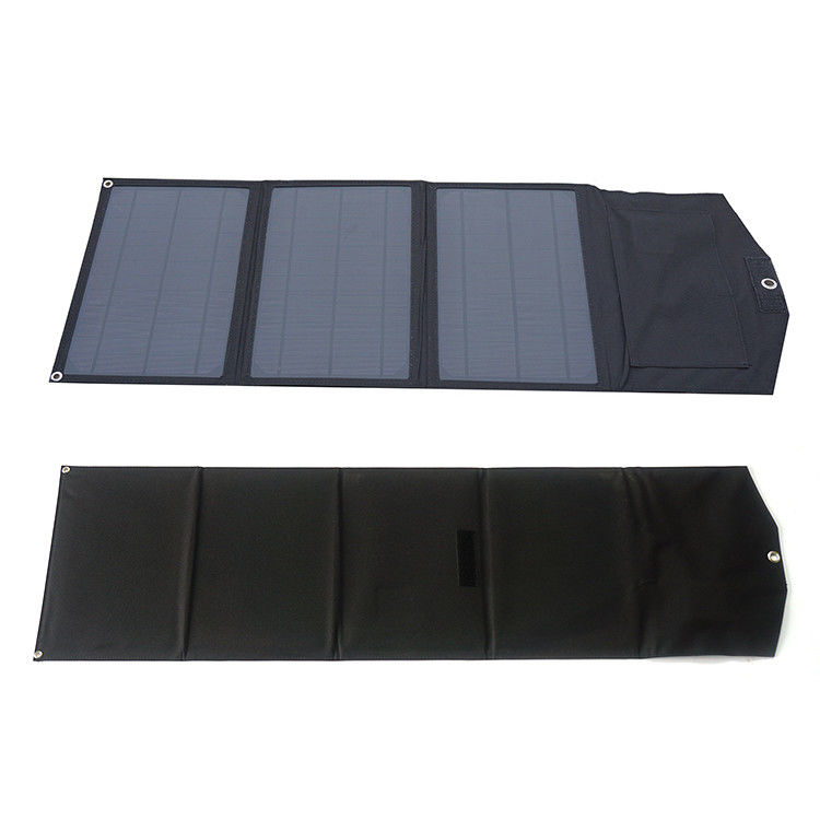 As saídas múltiplas solares exteriores 5V do painel 120W do picovolt importaram o jogo dobrável das células solares