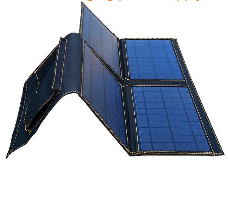 Carregamento exterior solar de acampamento do painel 5V da dobradura impermeável portátil pequena de 28W 24W