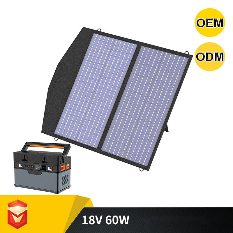 Banco impermeável solar portátil dobrável 18VDC 3A das energias solares do carregador 60W do painel do picovolt