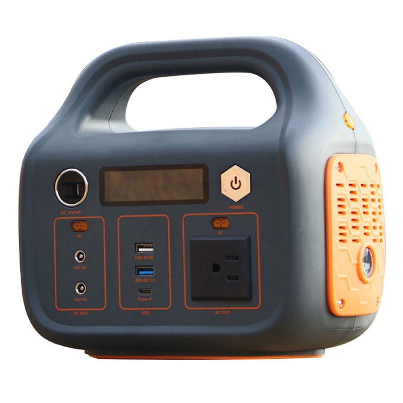 Central elétrica portátil 110V do lítio de 4.5KG 300w Mini Portable Solar Generator