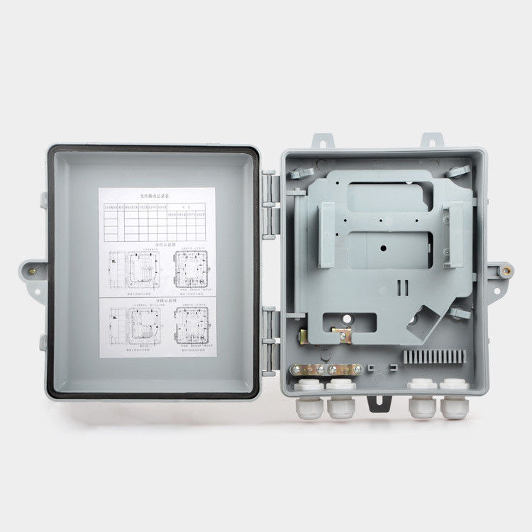 Caixa terminal da fibra exterior impermeável do núcleo da caixa de distribuição FTTH da fibra ótica IP65 12