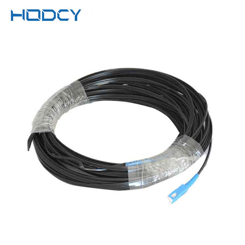 O 1 2 núcleo exterior FTTH pendente a fibra do cabo G657A1 1 com conector