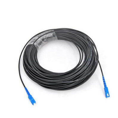 Cabo de remendo autossuficiente G657A2 do cabo de fibra ótica da gota do SC UPC FTTH