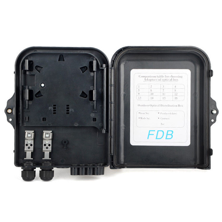 Caixa exterior 1.8KG do divisor dos núcleos 1x16 FTTH da caixa de distribuição 16 da fibra ótica