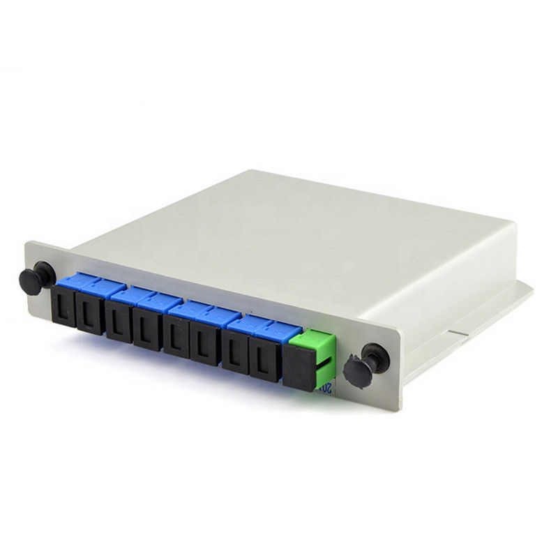 Tipo comprimento de onda do divisor 1*8 do PLC da fibra ótica do RUÍDO 1X8-PLC SC/UPC de 1260nm-1650nm