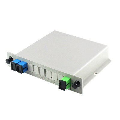 PLC do RUÍDO 1X2 do divisor do PLC da fibra ótica do SC UPC para a rede de FTTX/FTTH