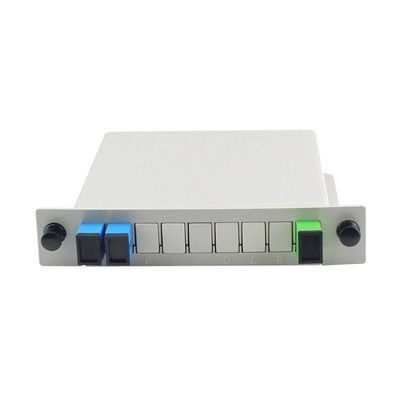 PLC do RUÍDO 1X2 do divisor do PLC da fibra ótica do SC UPC para a rede de FTTX/FTTH