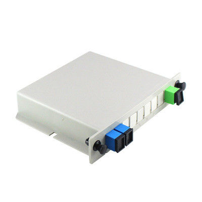 PLC do RUÍDO 1X2 do divisor do PLC da fibra ótica do SC UPC para a rede de FTTX/FTTH