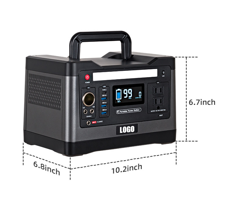 Onda de seno pura do gerador solar portátil do sistema de energia USB2.0 solar para Van Camping exterior