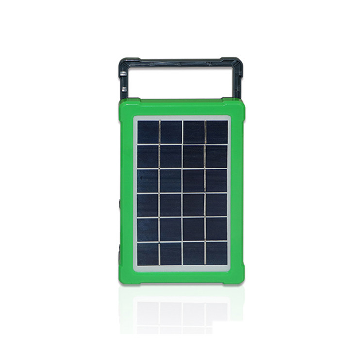 Backup solar portátil de Kit Panel For Home Emergency do gerador posto da lanterna elétrica 
