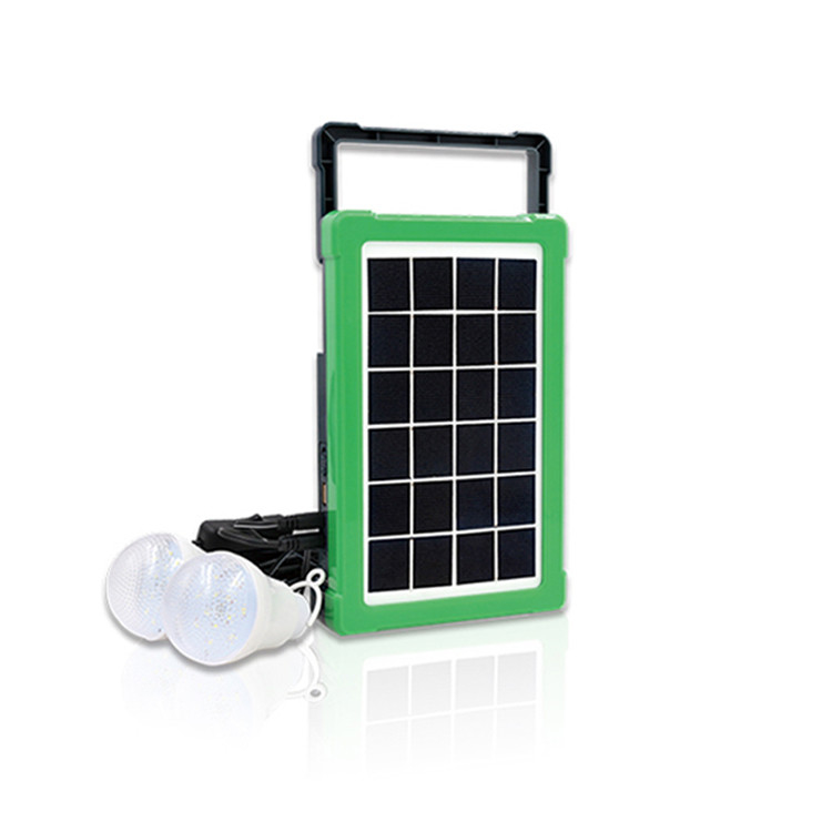 Backup solar portátil de Kit Panel For Home Emergency do gerador posto da lanterna elétrica 